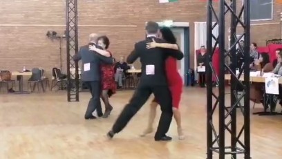 European Tango Championship Germany 2021, Nina González & Uwe Kops, D´Agostino