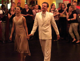 Nina Gonzales und Uwe Kops tanzen Tango